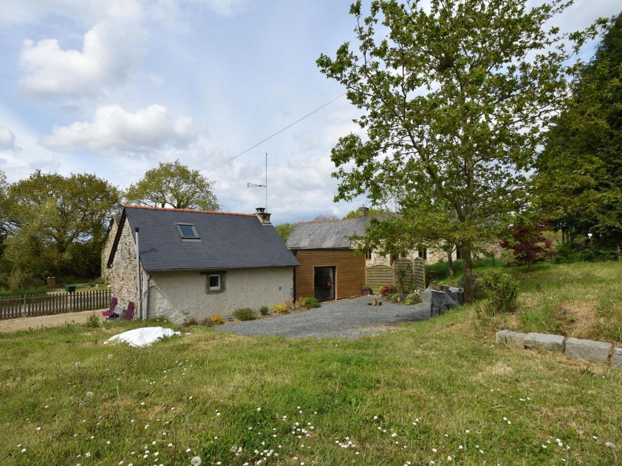 Villa Breton Stone House In Saint Gilles Les Bois Extérieur photo
